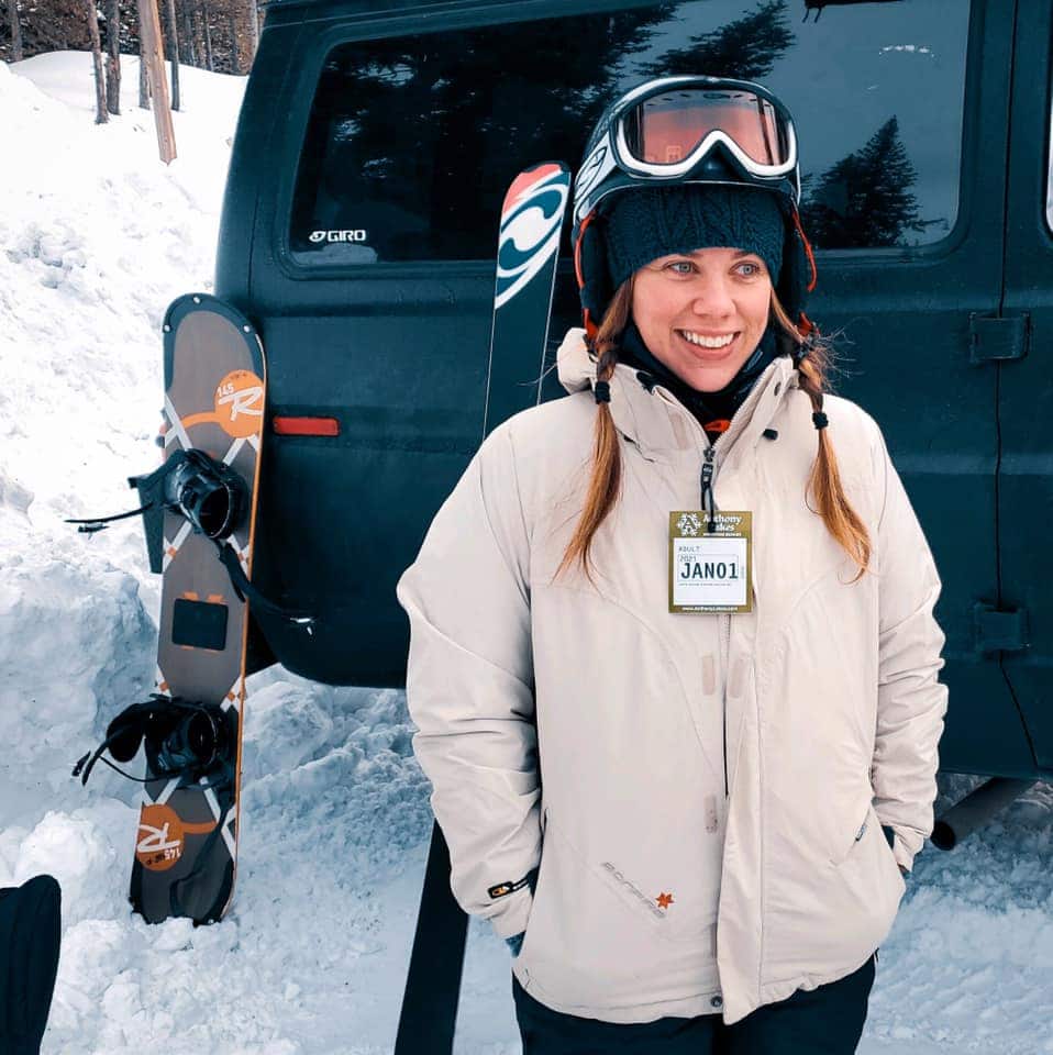 Dani Snowboarding